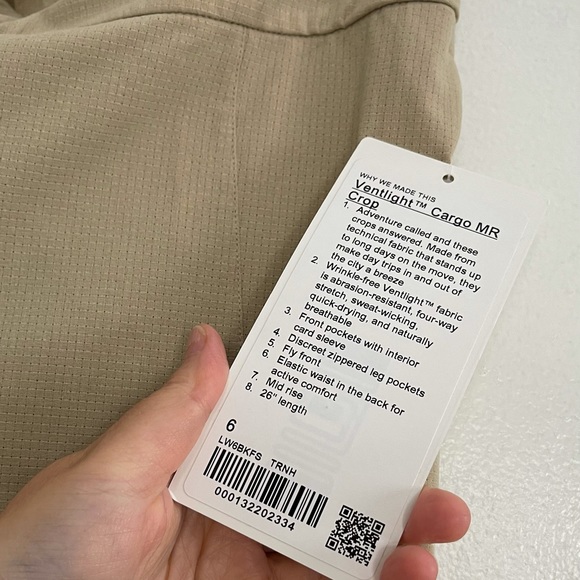 lululemon ventlight cargo MR crop - Picture 7 of 7
